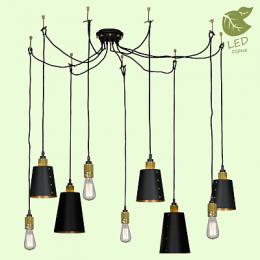 Подвесная люстра Lussole Loft Shirley  - 6